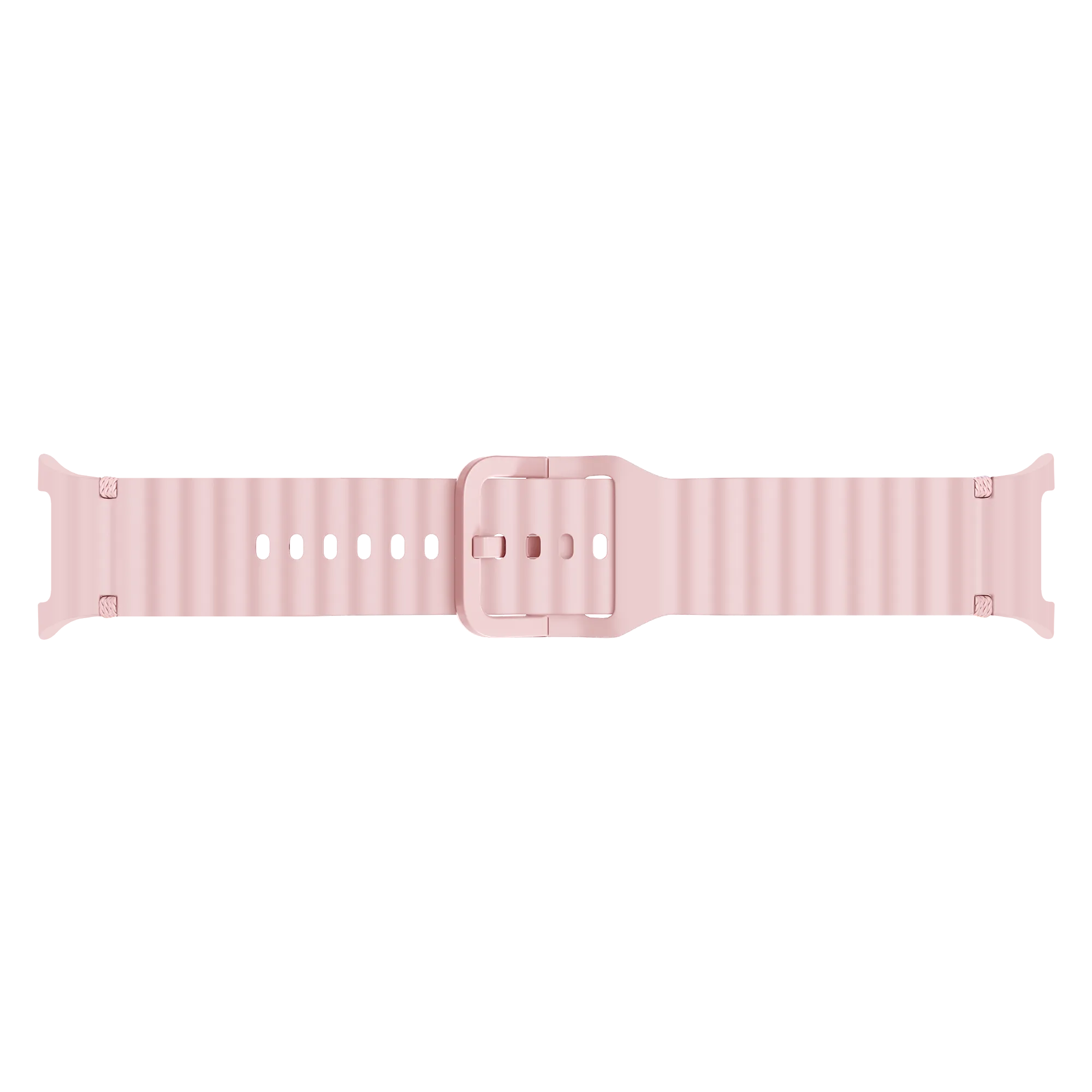 Samsung Galaxy Watch 8 Classic Wave Silikonarmband (Rosa)