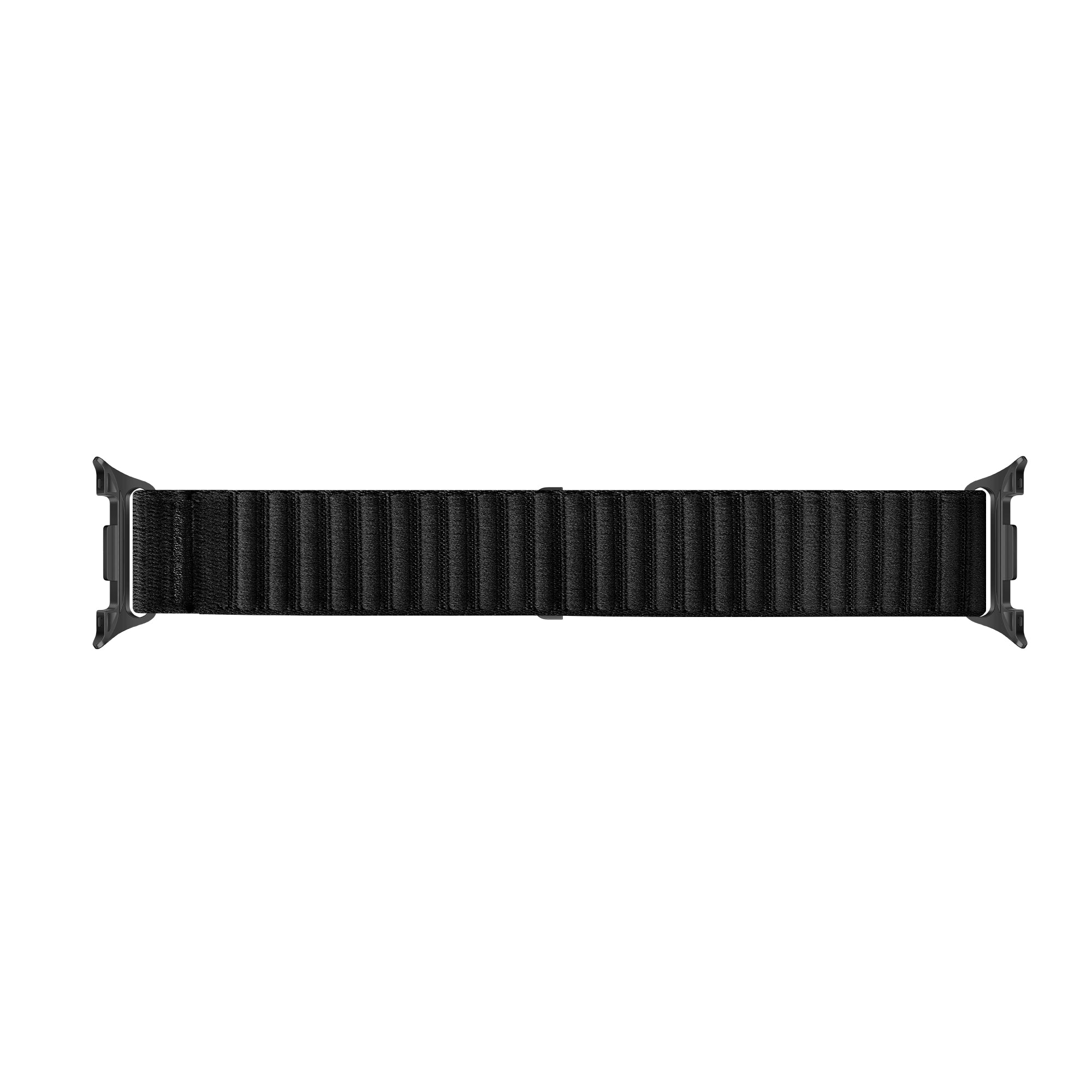Samsung Galaxy Watch 8 - 44mm Wave Nylonarmband (Schwarz)