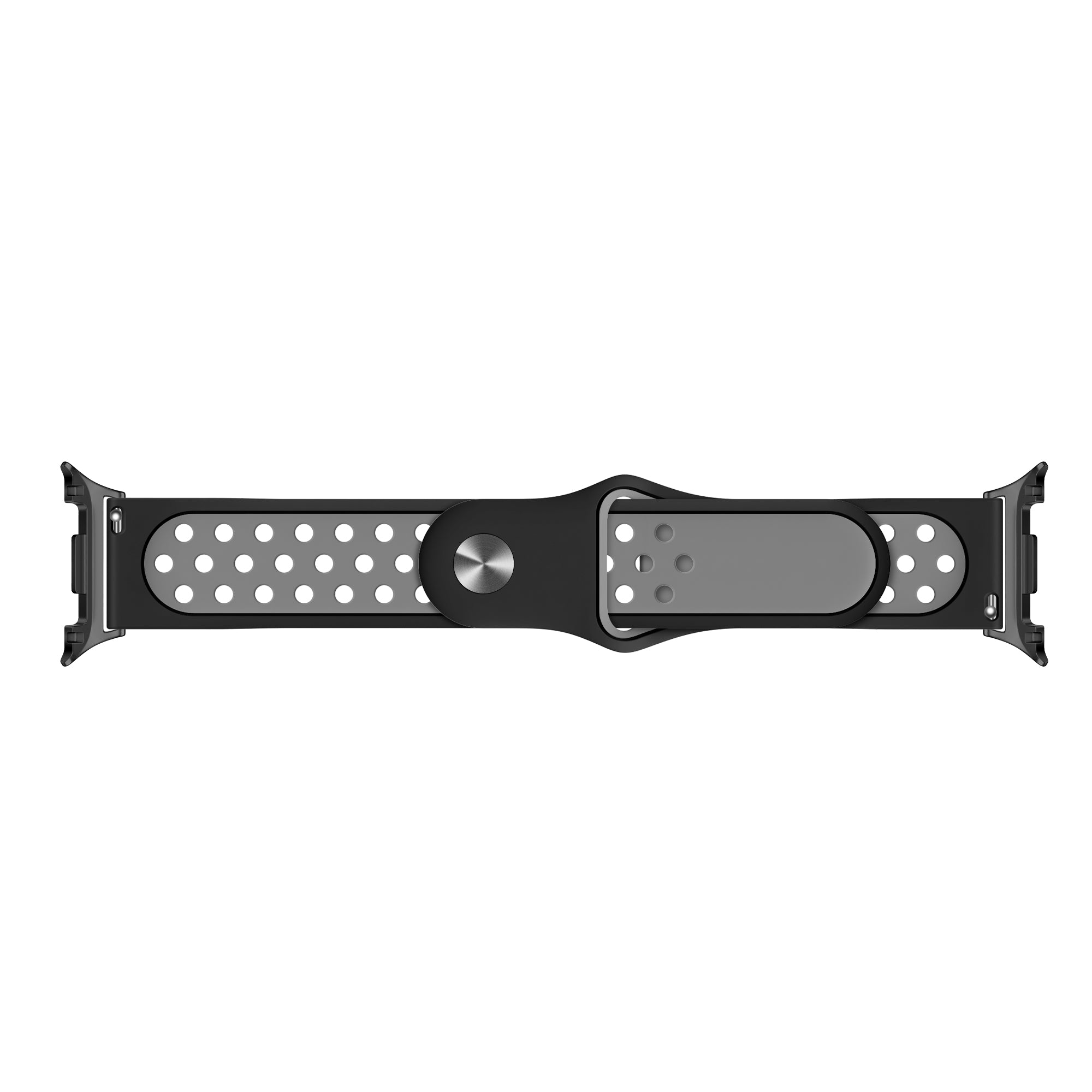 Samsung Galaxy Watch 8 Classic Sportarmband (Schwarz/Grau)
