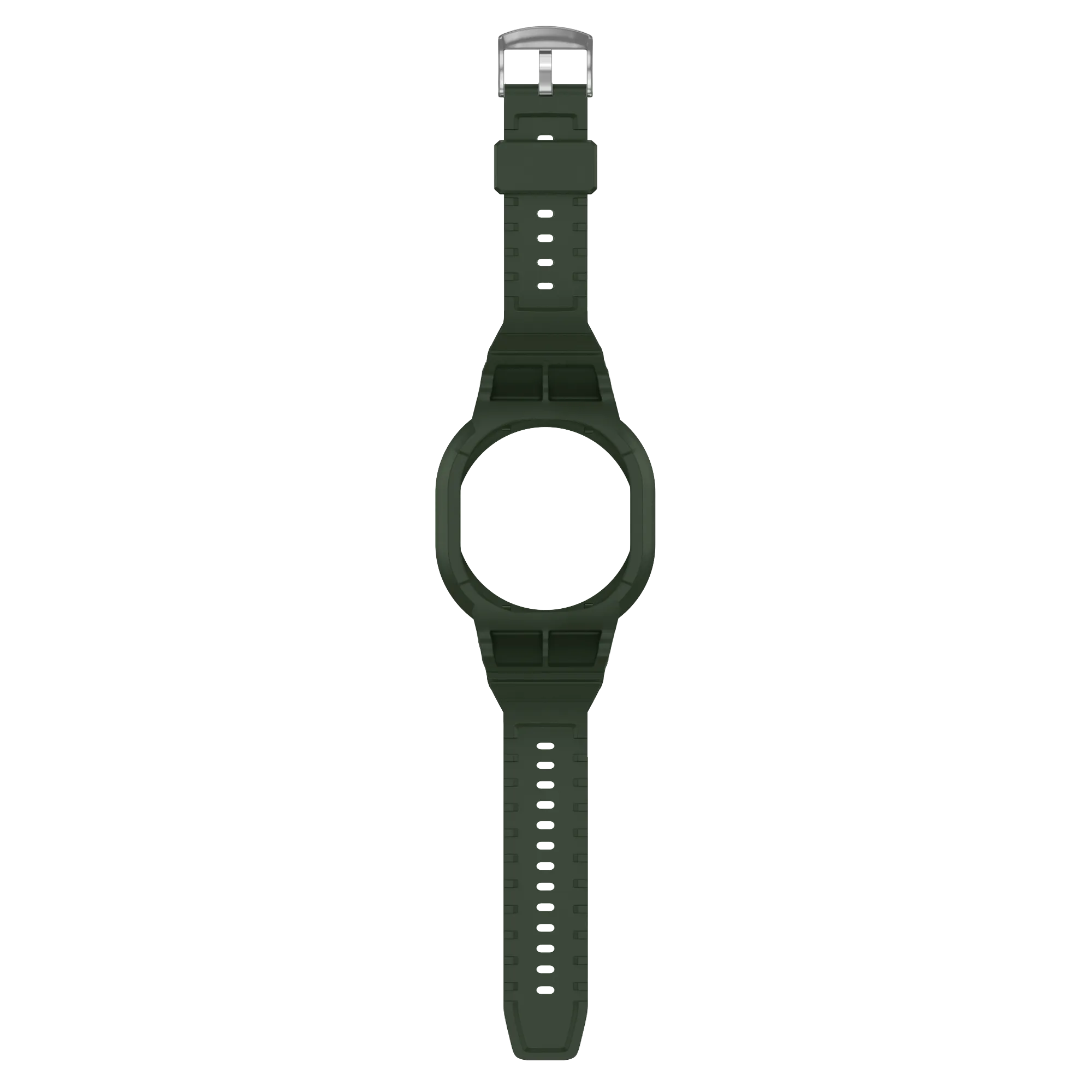 Samsung Galaxy Watch 8 - 44mm TPU Armband mit integrierter Hülle (Grün)