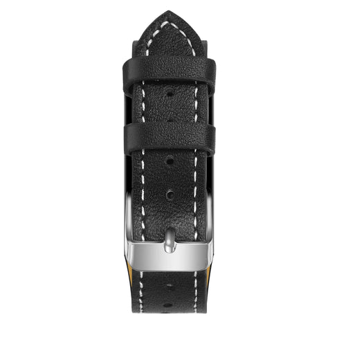 Leather Strap 'Deluxe', laid flat, joined, direct top view