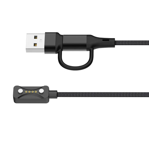 Strap-it USB-A & C 2in1 Braided Polar Grit X2 Pro Charger