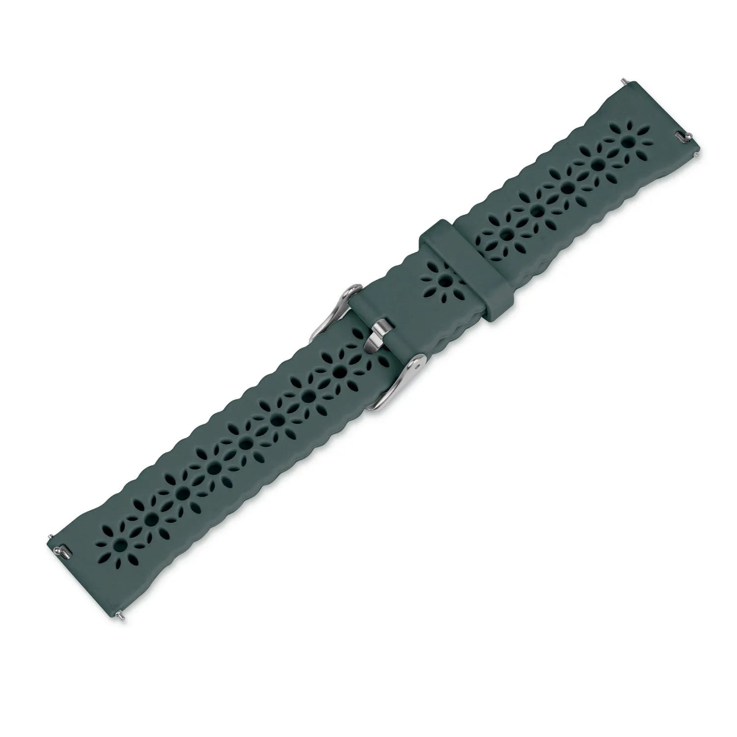 Amazfit GTS 4 Gemustertes Silikonarmband (Viridiangrün)