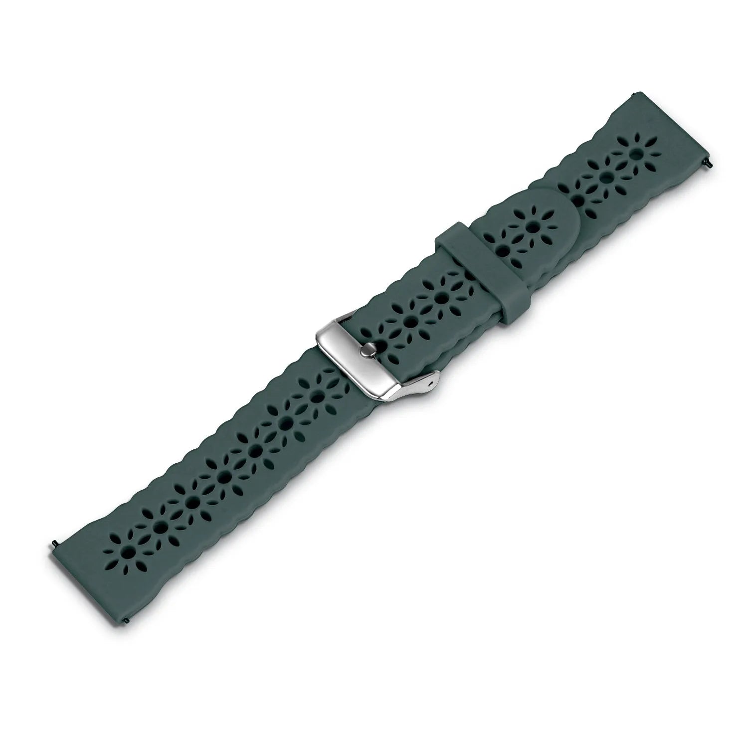 Amazfit GTR Mini Patterned Silicone Strap (Viridian)