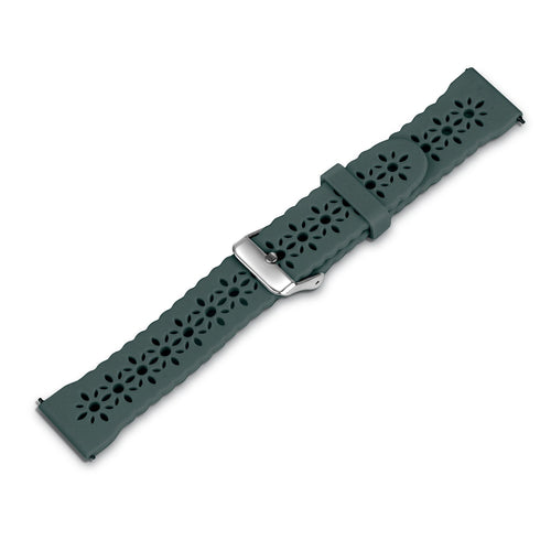Amazfit Active 2 Patterned Silicone Strap (Viridian)