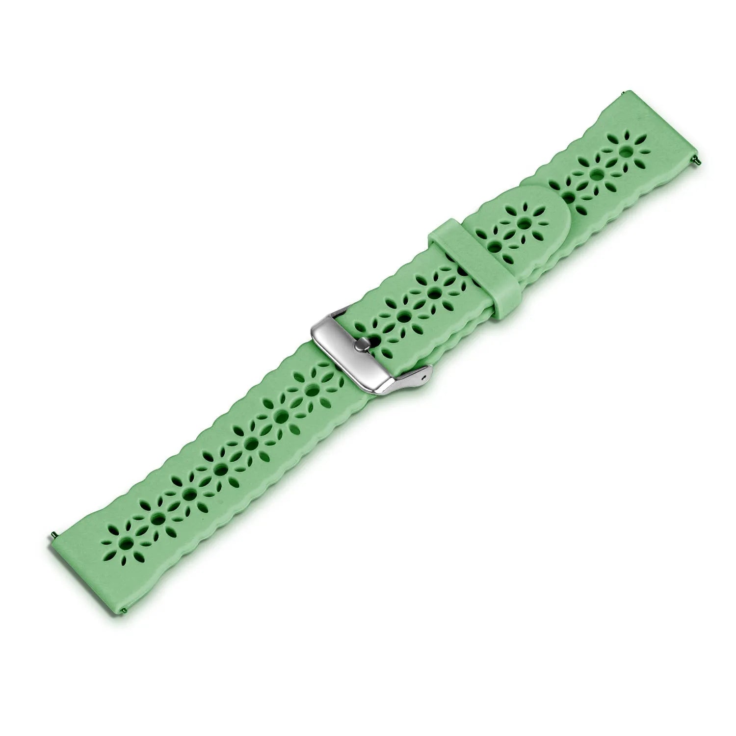 Amazfit GTR Mini Patterned Silicone Strap (Green)
