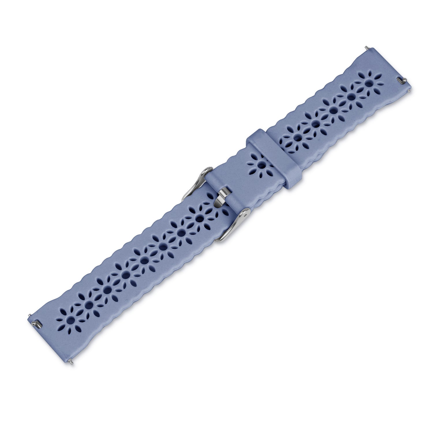 Amazfit Active Gemustertes Silikonarmband (Lavender Grau)