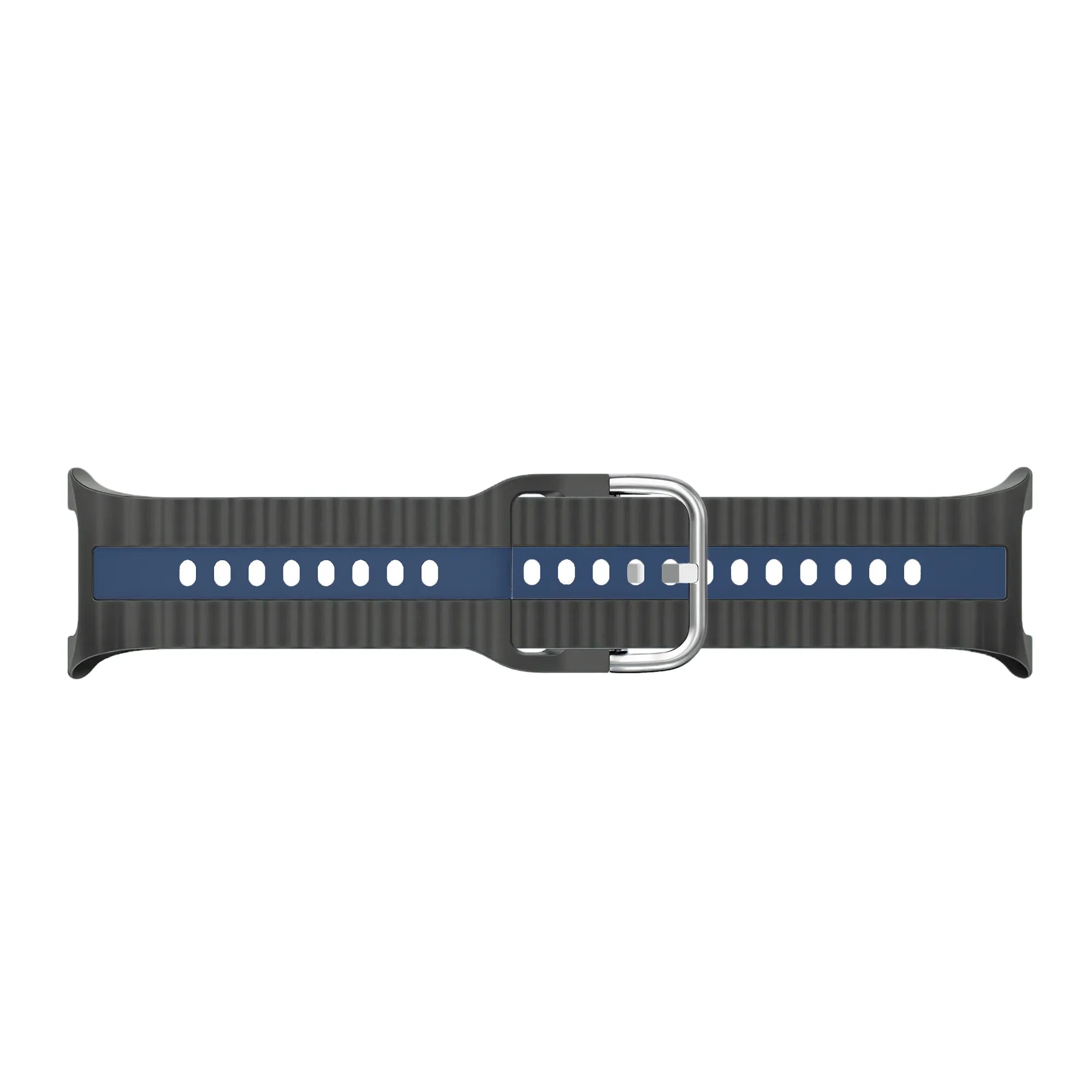 Samsung Galaxy Watch 8 Classic Duo Sportarmband (Dark Grey/Blau)