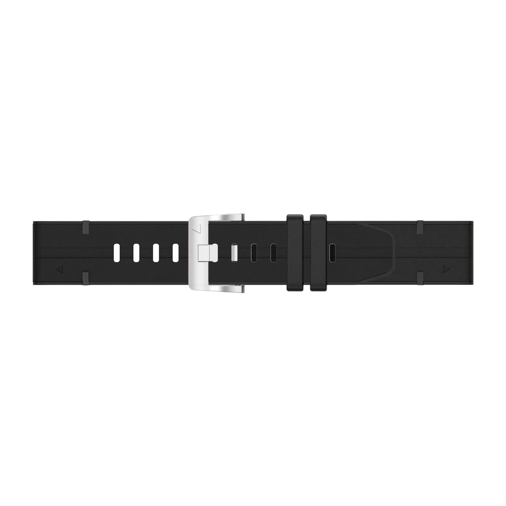 Garmin Quatix 5 / 6 / 7 Leather Hybrid Strap (Black)