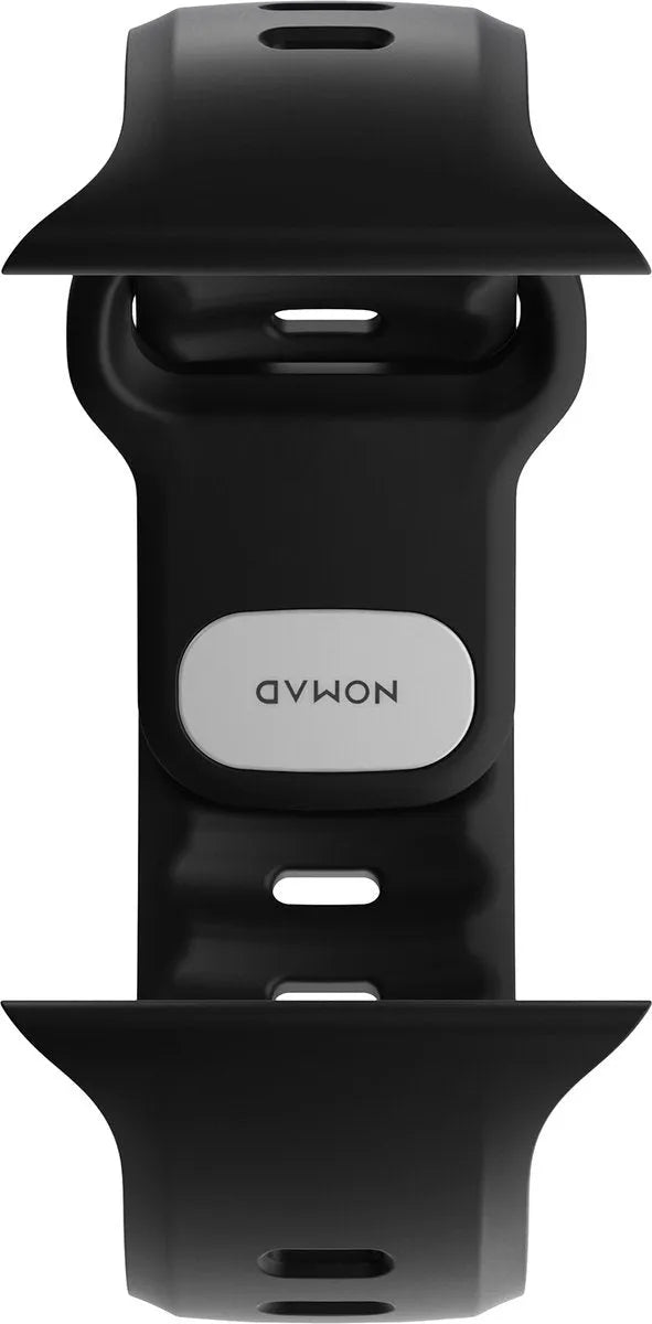 Nomad Apple Watch Silikon Tempo Armband (Schwarz)