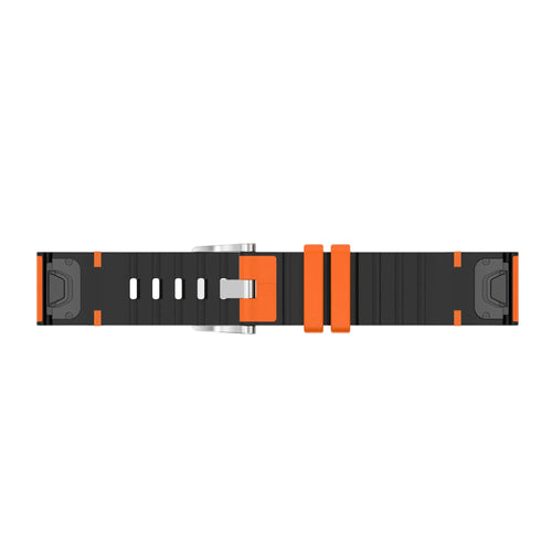 Garmin Fenix 3 Leather Hybrid Strap (Orange)