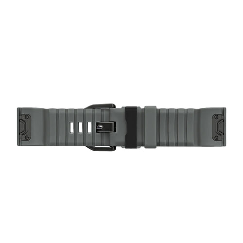 Garmin Quatix 3 / 6x / 7x Solar Trail Silikonarmband (Dunkel Grau)