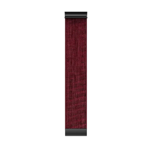 WHOOP MG Knitted Nylon Armband (Weinrot)