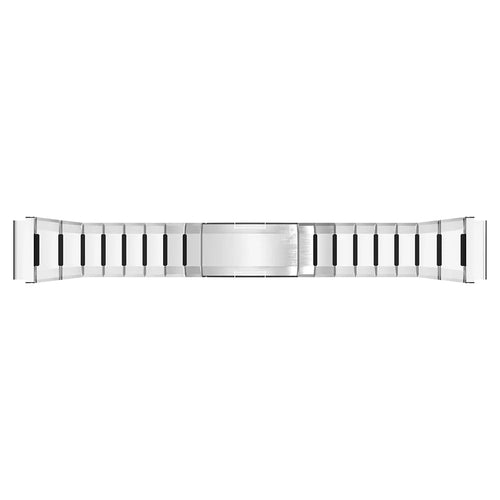 OnePlus Watch Lite 'One Push' Stahl-Hybridarmband (Titan/Schwarz)