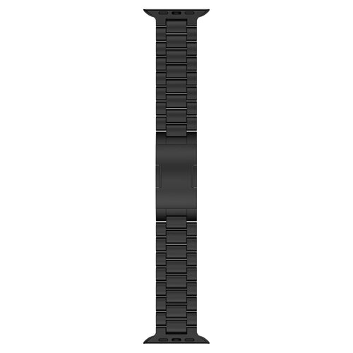 Apple Watch Raffiniert Stahlarmband (Schwarz)
