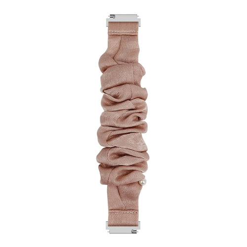Polar Pacer Scrunchie Armband (Beige mit Perlen)