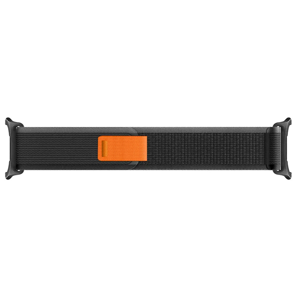 Samsung Galaxy Watch Ultra 2 Trail Nylonarmband (Schwarz/Grau)