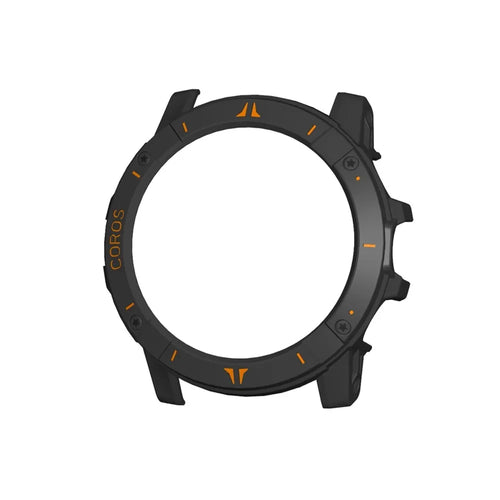 Coros Vertix 2s Hartschale-Hülle (Schwarz-Orange)
