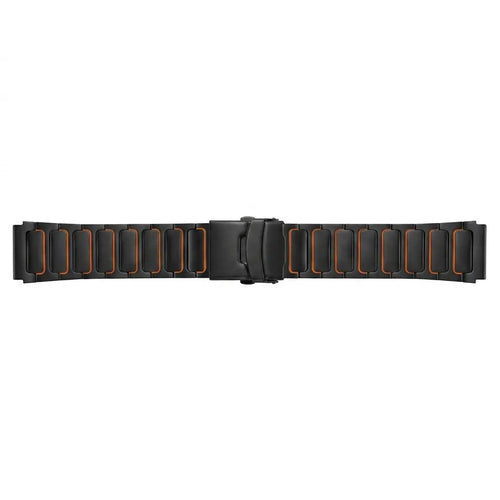 Huawei Watch GT 7 Pro Turtle Titanium Strap (Black/Orange)