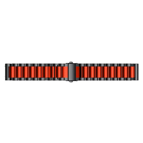 Garmin Forerunner 170 Stahlarmband (Schwarz/Rot)