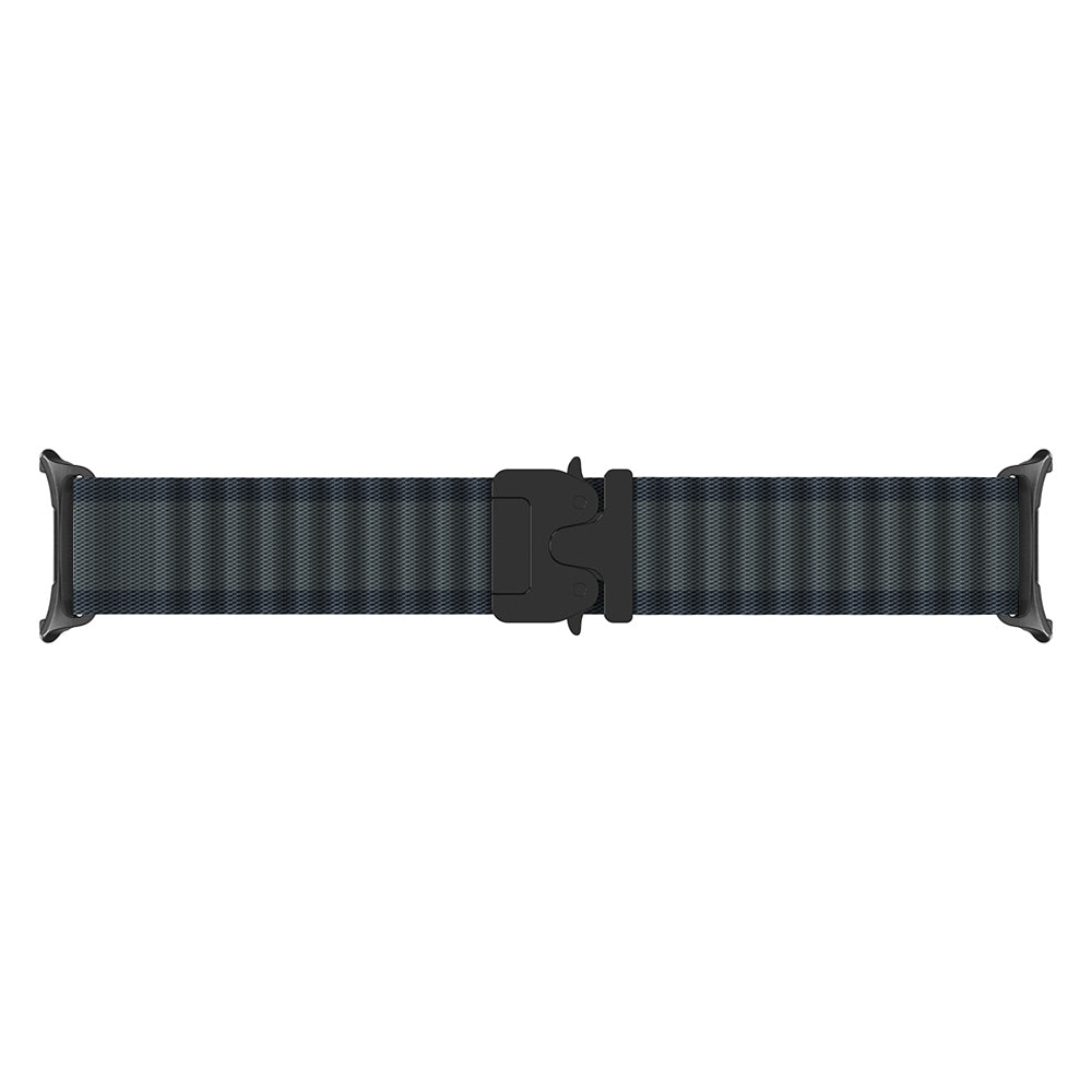 Samsung Galaxy Watch 9 - 40mm Outdoor Nylonarmband mit P-Schnalle (Schwarz mit Schwarz)