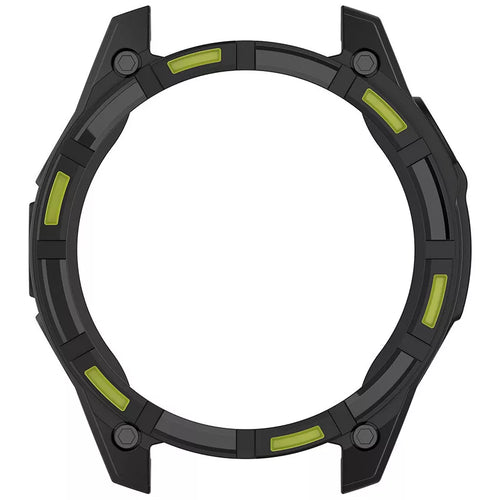 Garmin Fenix 8 - 47mm SOLAR Rugged TPU Case (Black/Green)