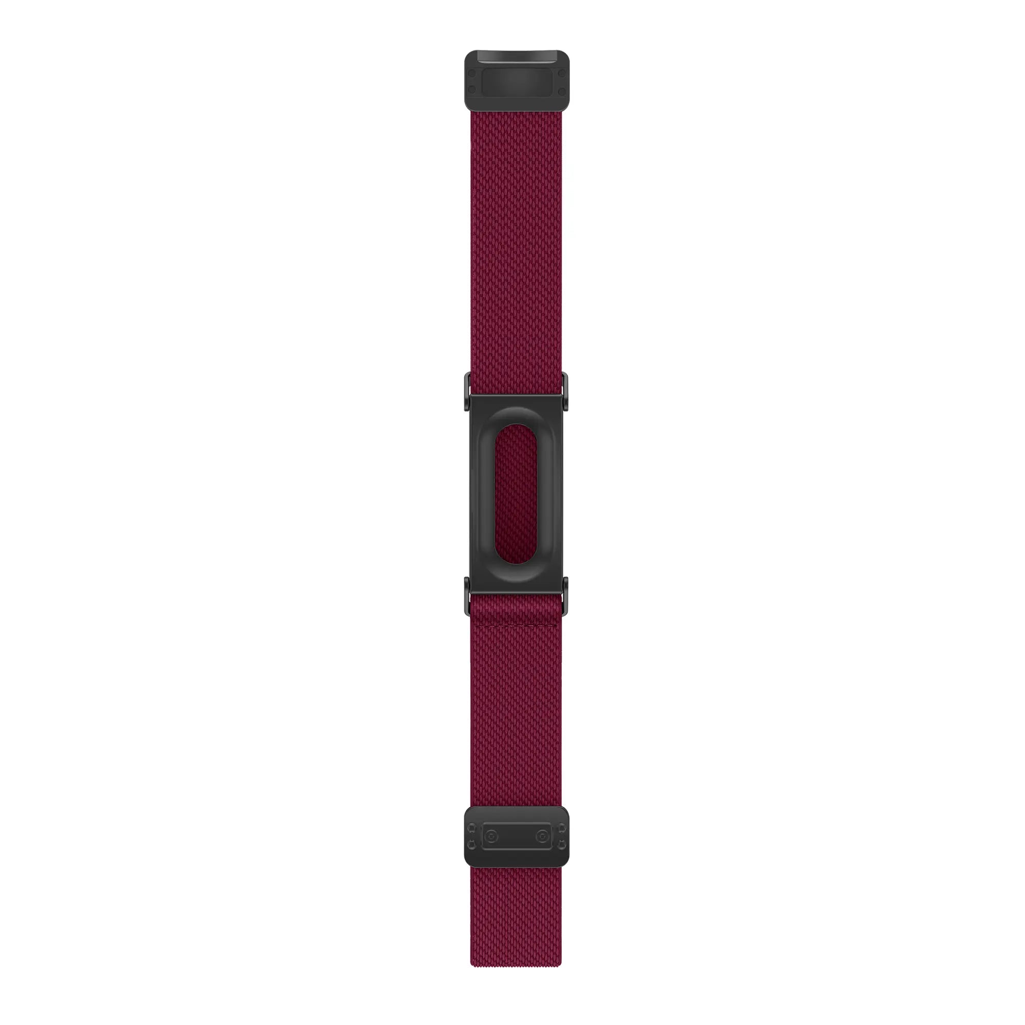 Bandz Fitbit Air Nylonarmband mit D-Schnalle (Weinrot)