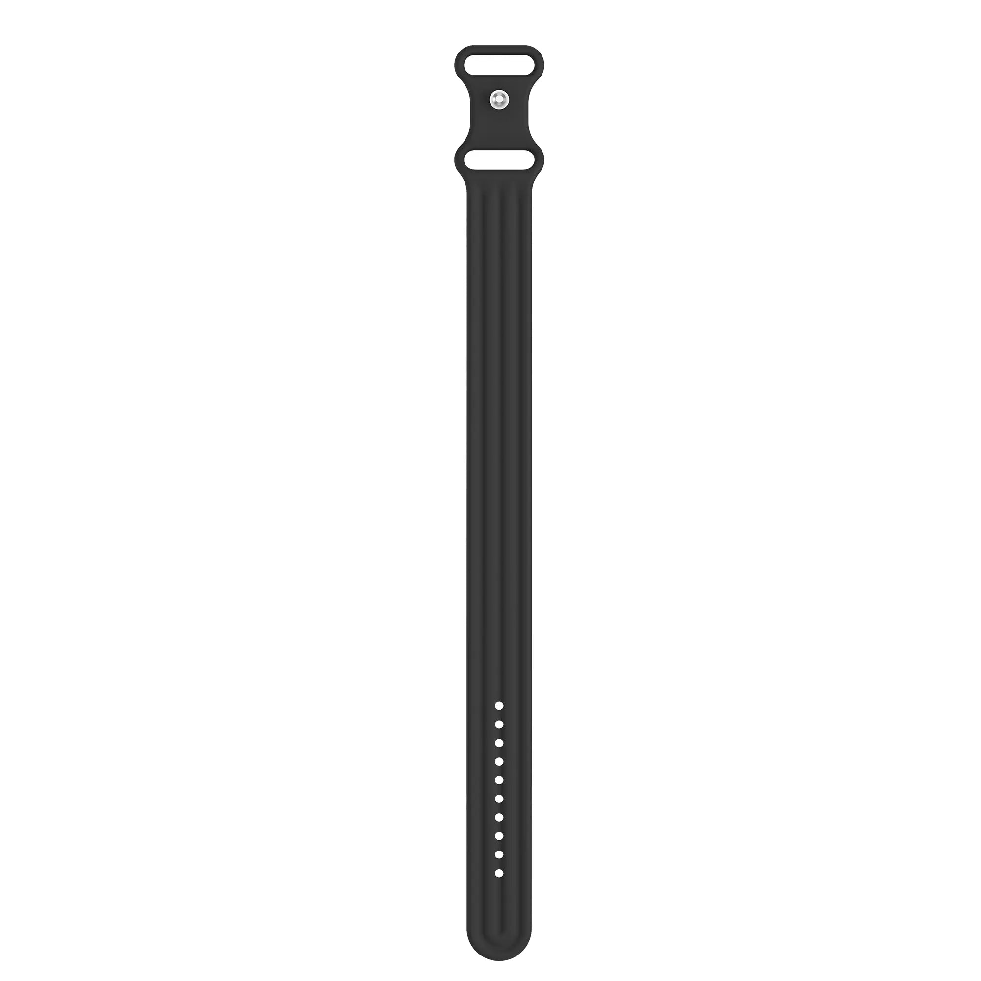 Bandz Fitbit Air Silikonarmband 'Classic' (Schwarz)