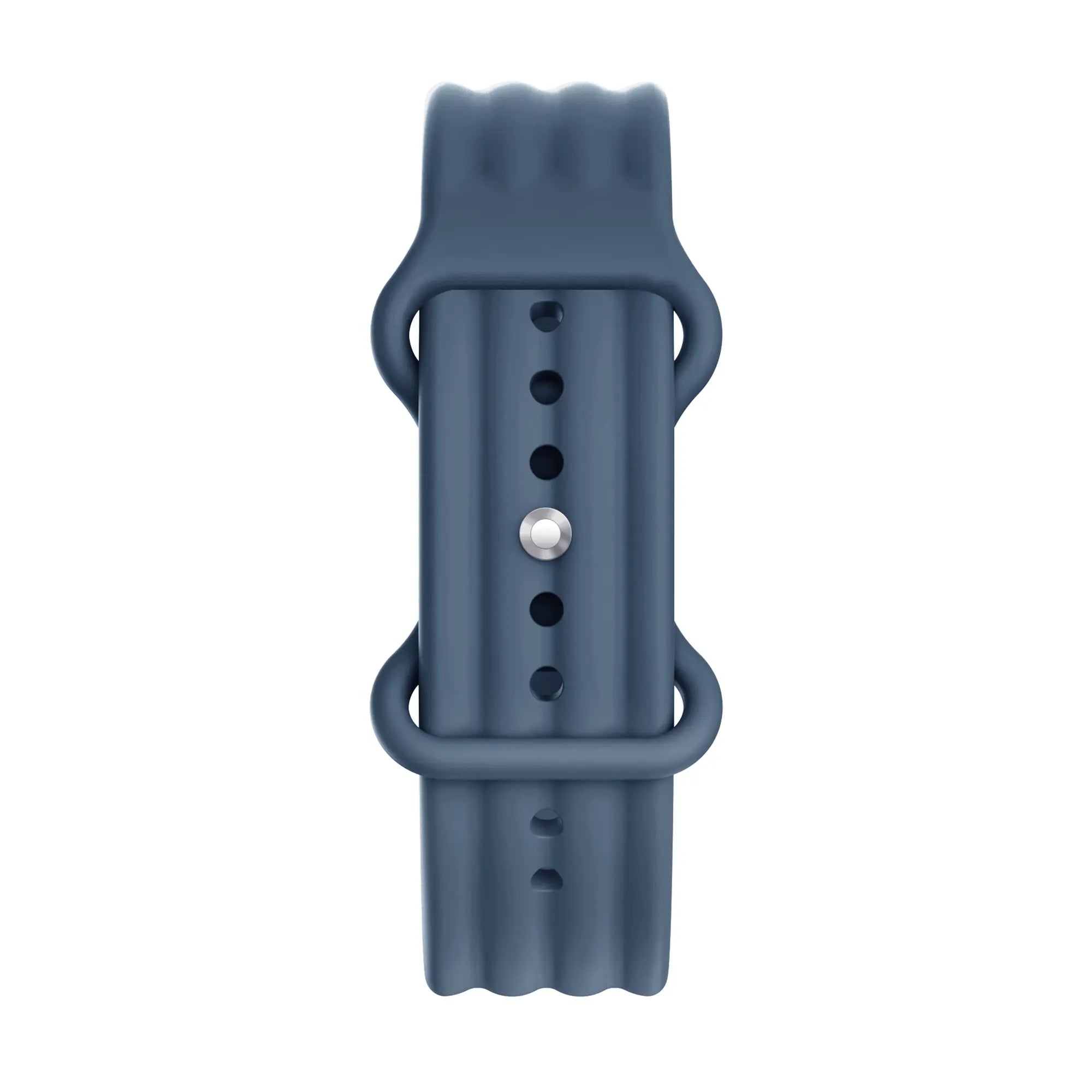 Bandz Fitbit Air Silikonarmband 'Classic' (Graublau)