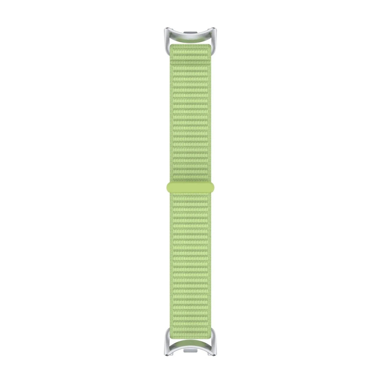 Modern Nylon Strap, field green, laid flat, joined, direct top view