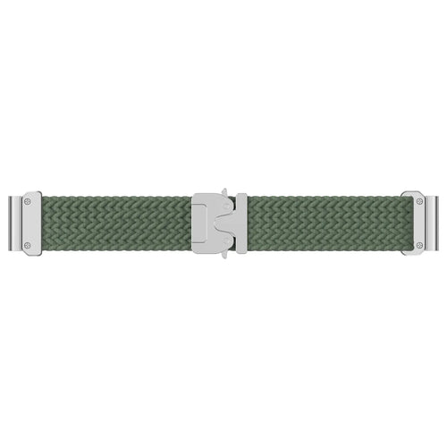Garmin Approach S62 Braided Strap P-Buckle (Green with Silver)