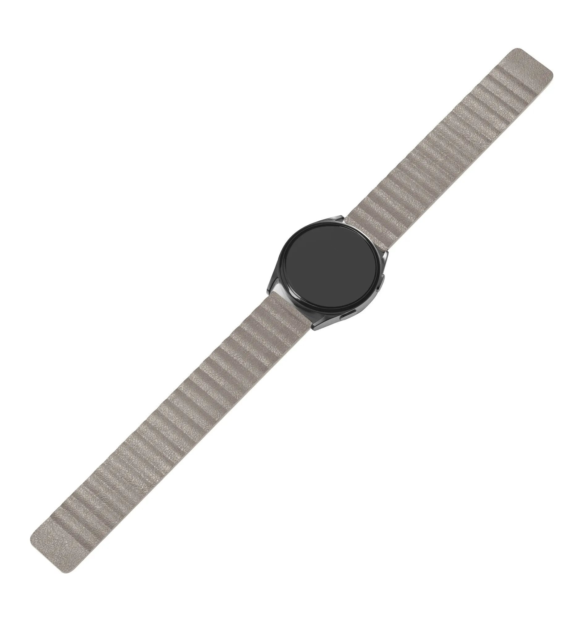 Coros Apex 2 Loop Lederarmband (Khaki)