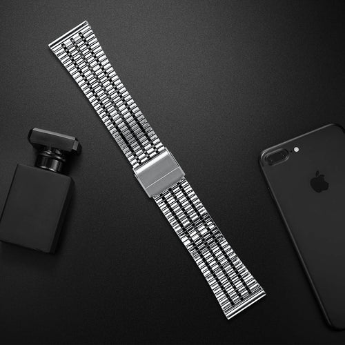 Redmi Watch 5 Active Fine Stahlarmband (Silber/Schwarz)