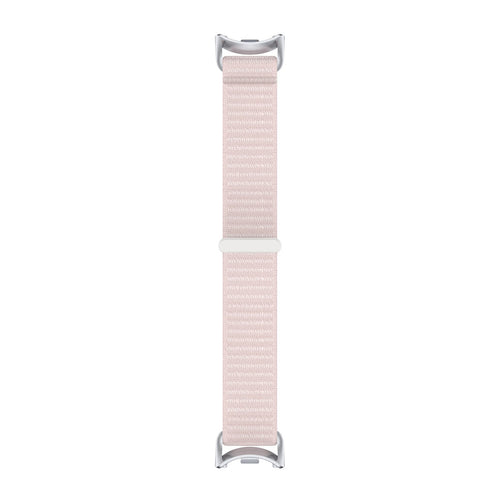 Xiaomi Smart Band 10 Modern Nylonarmband (Hellrosa)