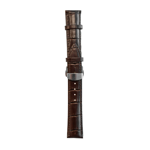 Amazfit Active Luxury Leather Strap (Dark Brown)