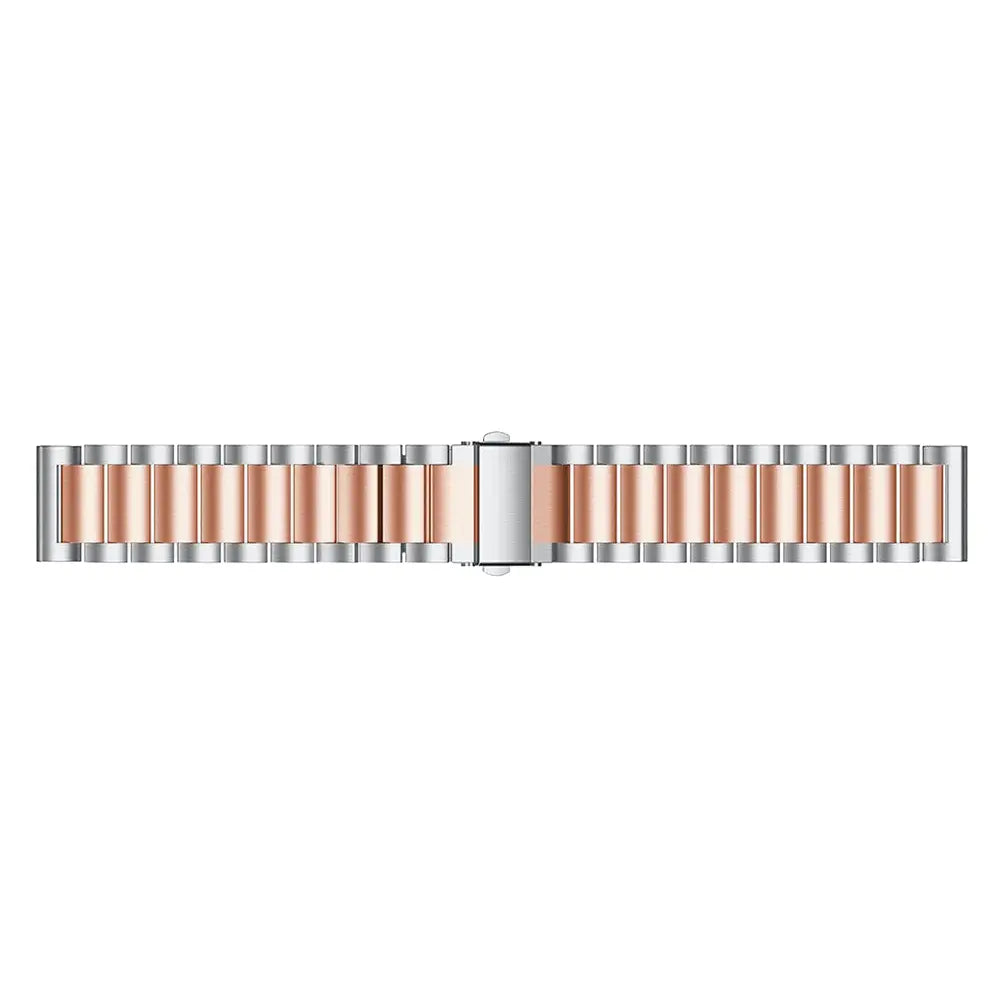 Garmin Forerunner 70 Stahlarmband (Silber/Roségold)