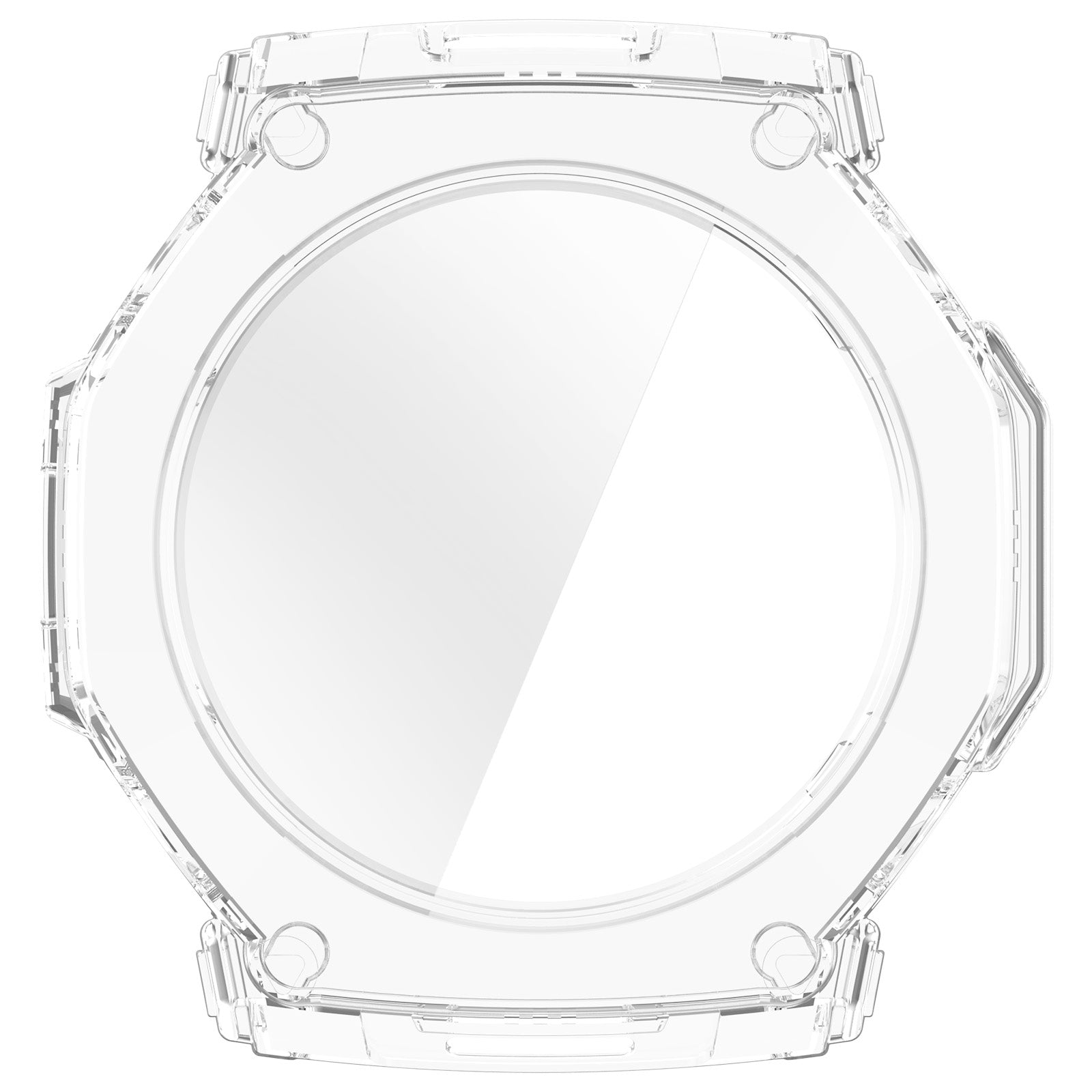 Amazfit T-Rex Ultra 2 PC Hülle mit Glas (Transparent)