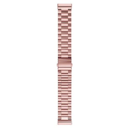 Steel Strap, pink, laid flat, joined, direct top view