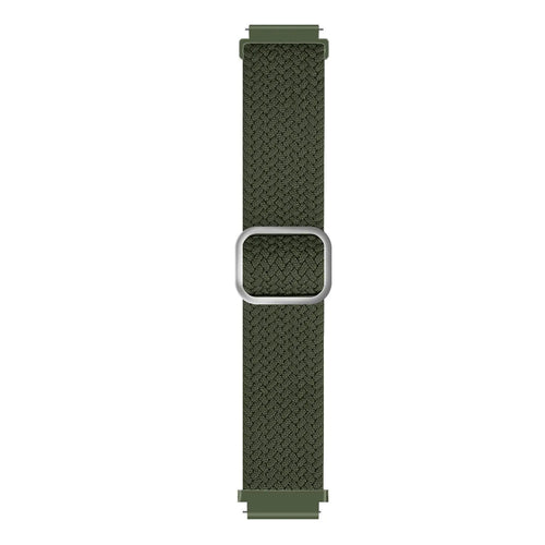 Suunto 9 Peak Pro Verstellbar geflochtene Armband (grün)