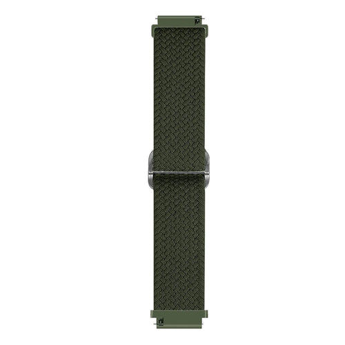 Suunto 9 Peak Pro Verstellbar geflochtene Armband (grün)