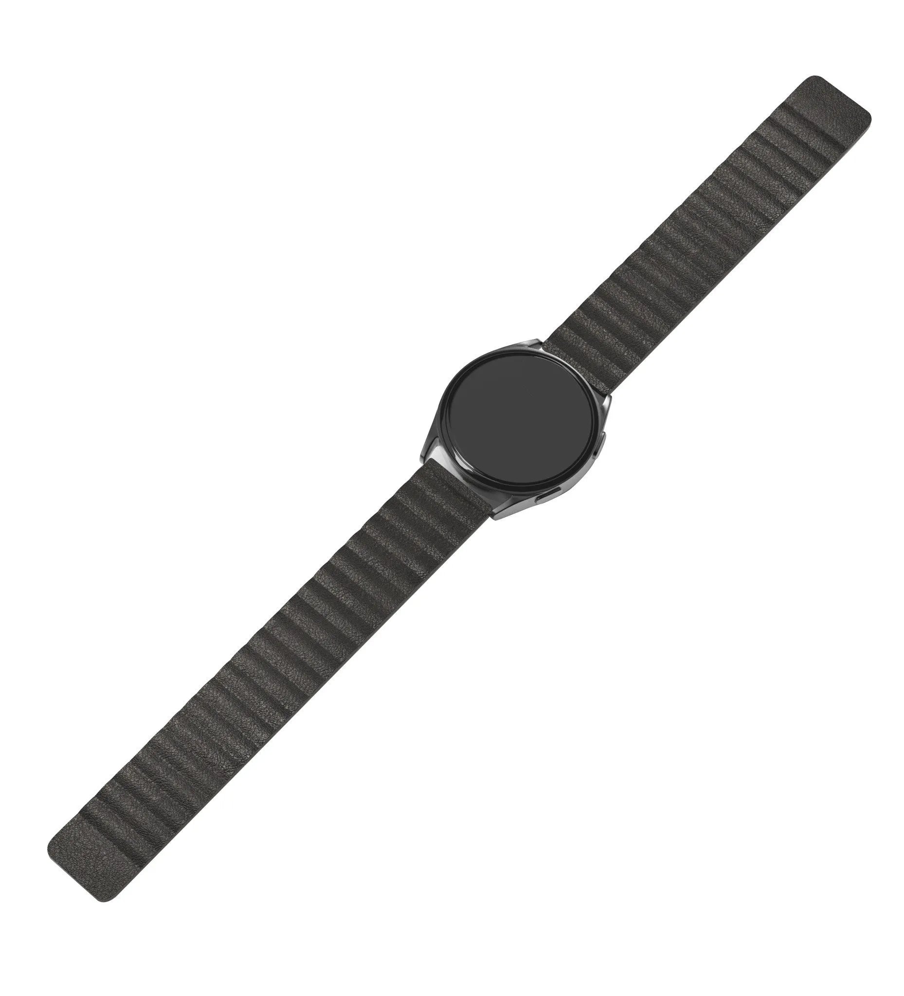 Coros Pace 3 Loop Lederarmband (Schwarz)