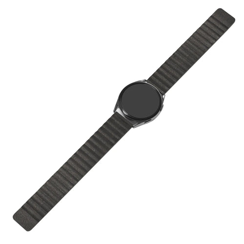 Suunto Run Leather Loop Strap (Black)