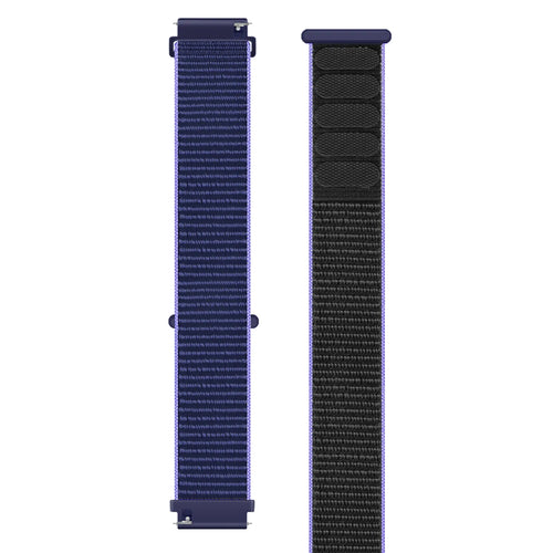 Garmin Venu 4 - 45mm Nylon Strap (Blue/Black)