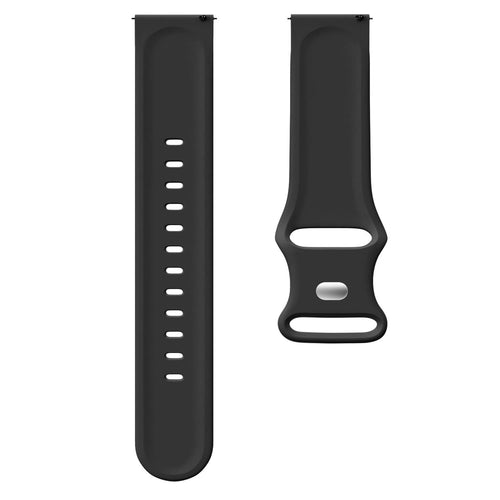 xoxo Wildhearts Huawei Watch GT 3 Pro 46mm Silikonarmband (Schwarz)