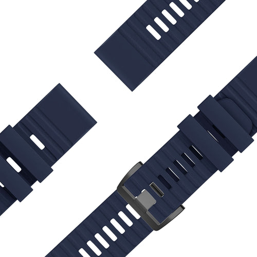 Bandz Garmin Instinct Schnallen-Silikonarmband (Dunkelblau)