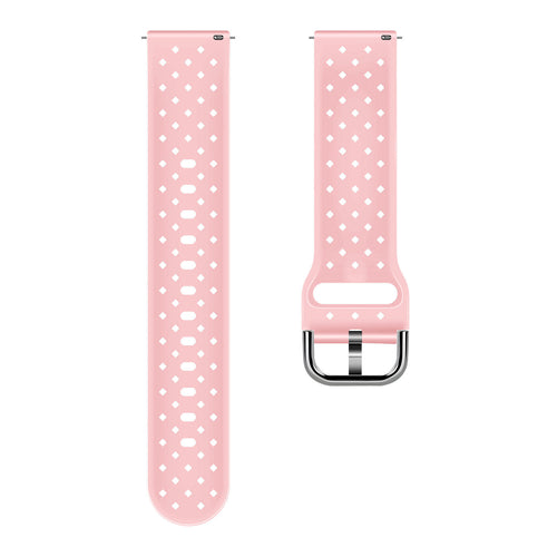 Amazfit Bip U (Pro) Braided Silicone Strap (Pink)