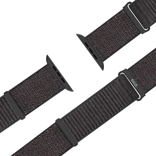 BALR Apple Watch Ultra Nylonarmband (Schwarz)