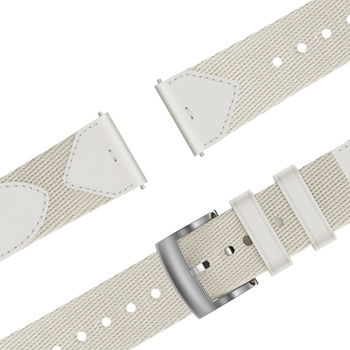 Bandz Huawei Watch GT 7 - 41mm Leder Hybrid Armband 'Easy Fit' (Polarstern)