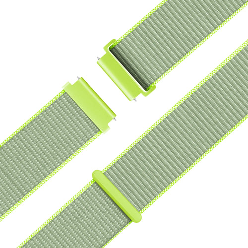 Bandz Garmin Vivomove Style Nylon Loop Strap (Flash Yellow)
