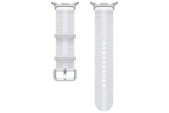 Nylon Fabric Strap, laid flat, separate parts, top and underside view